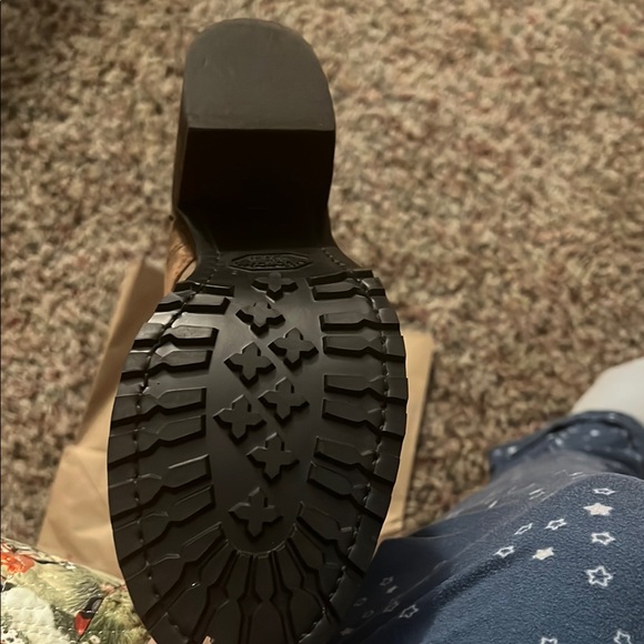 FRYE Female Brown Lace-Up Boots - Picture 4 of 7